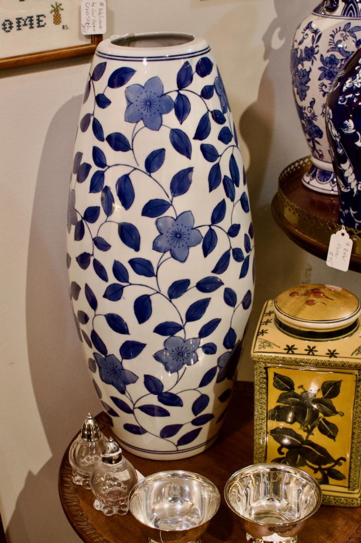 Shop Blue & white vase | Hunt & Gather