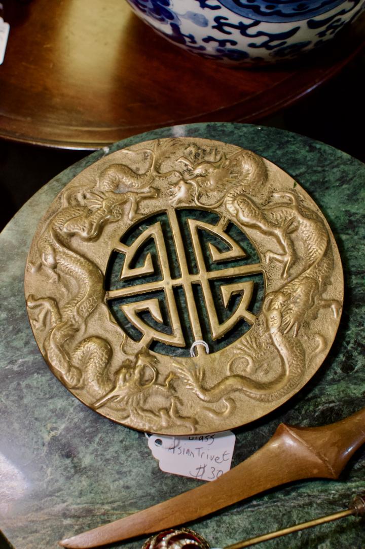 Shop Brass Asian trivet | Hunt & Gather