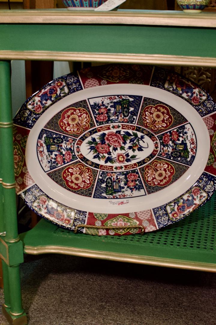 Shop Imari style oval platter | Hunt & Gather