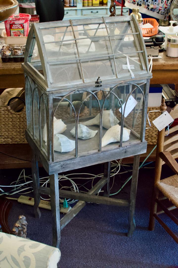 Shop Vintage glass terrarium mini greenhouse | Hunt & Gather