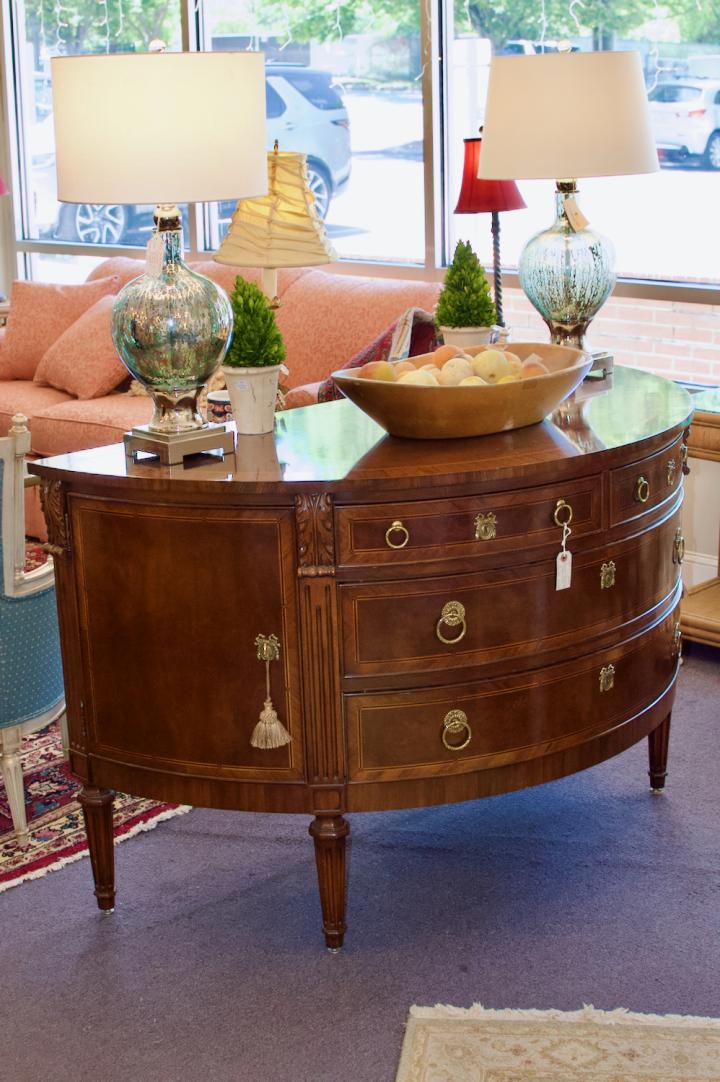 Shop Karges demilune commode | Hunt & Gather