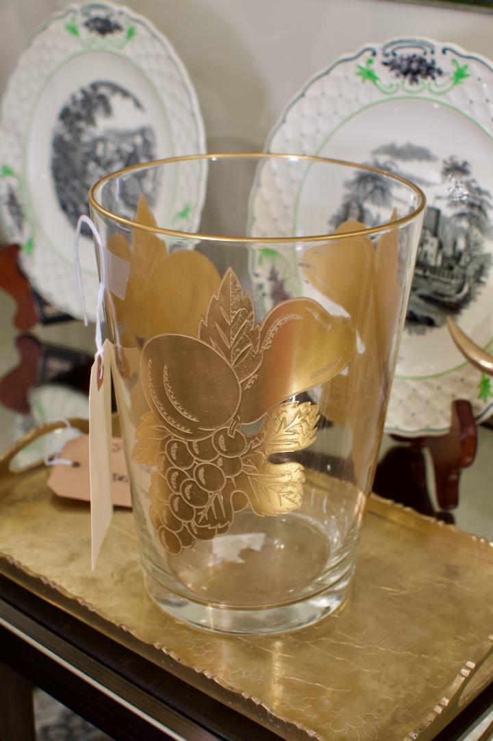 Shop Gold fruit vase | Hunt & Gather