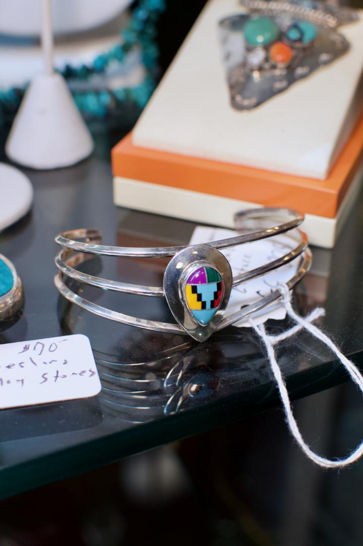 Shop Bracelet - Sterling Zuni - signed Sensa Eustace | Hunt & Gather