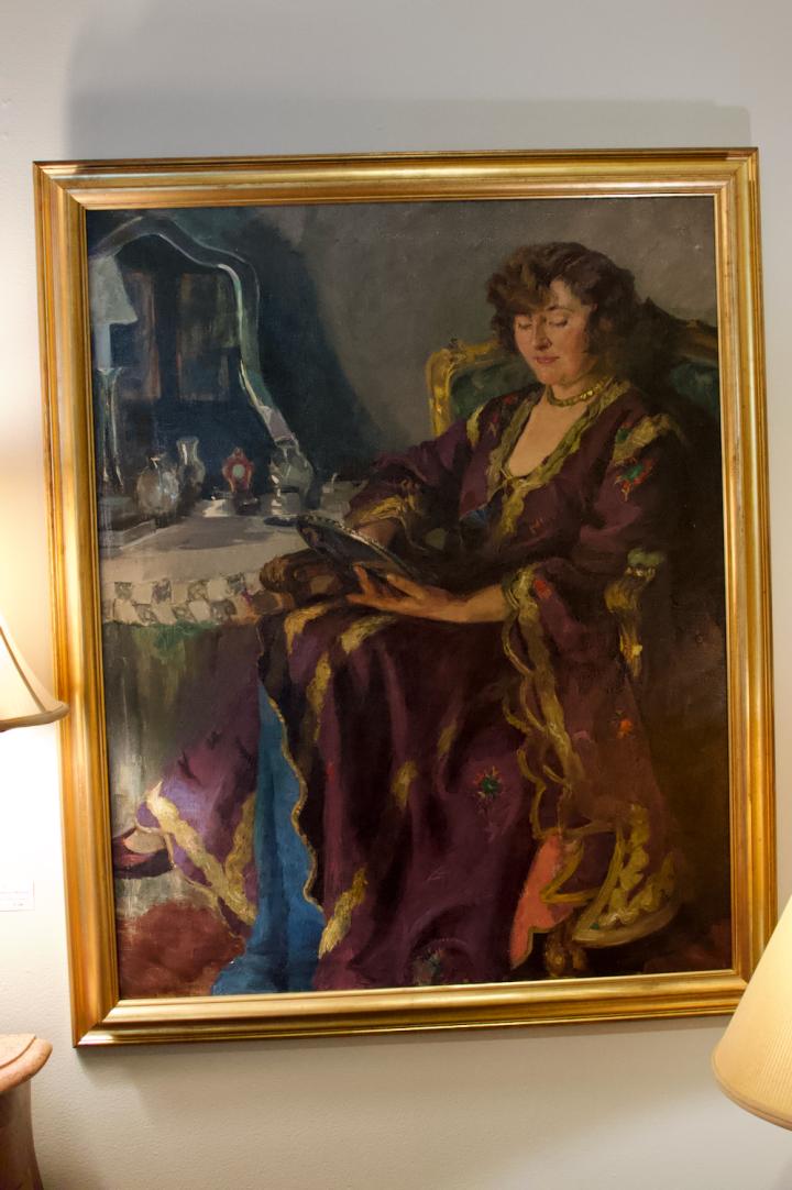 Shop C. 1910, oil on canvas | Hunt & Gather