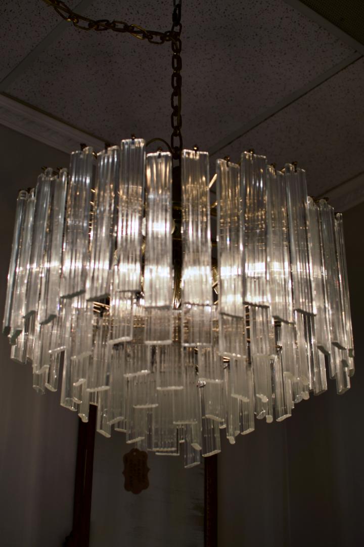 Shop 1950-60s Murano glass chandelier | Hunt & Gather