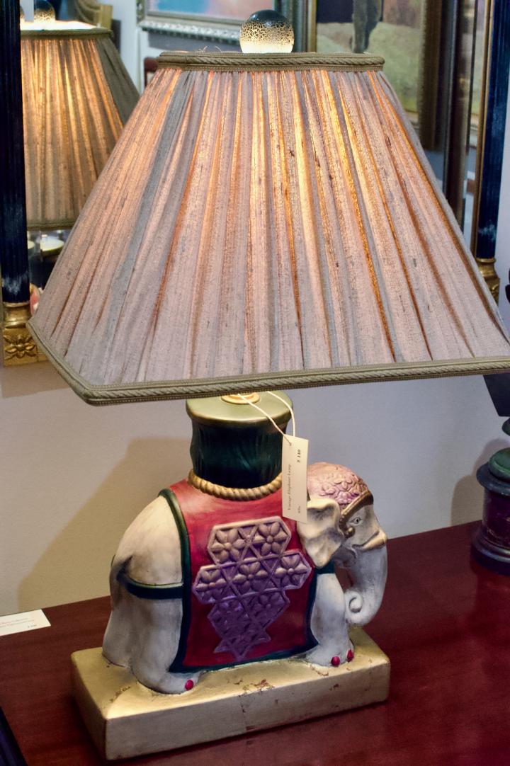 Shop Vintage elephant lamp | Hunt & Gather