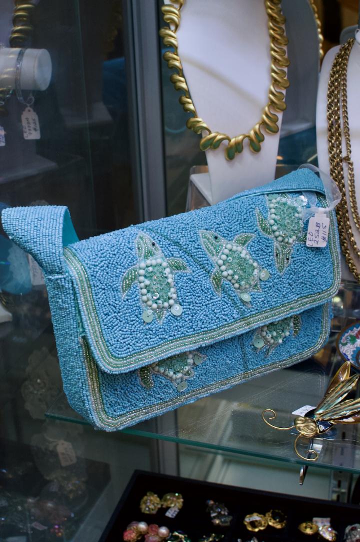 Shop Beaded turtles handbag | Hunt & Gather