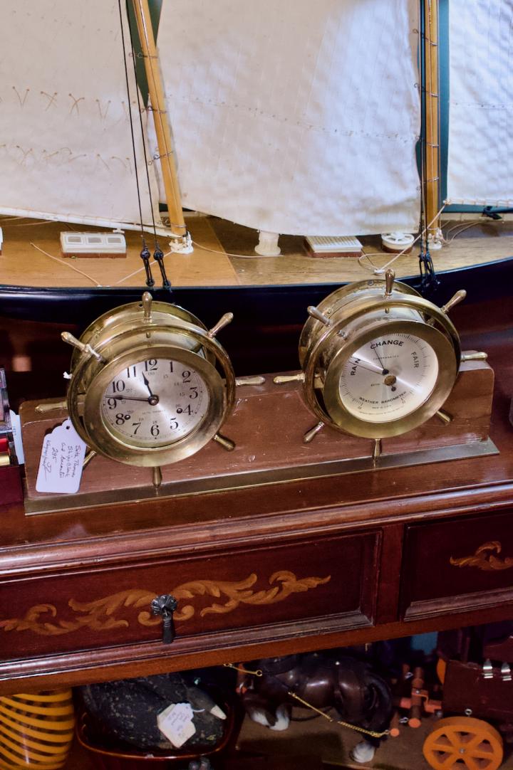 Shop Seth Thomas Ship’s clock and barometer | Hunt & Gather