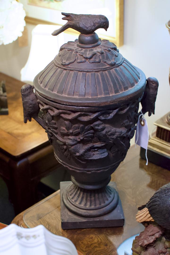 Shop Urn w/ bird | Hunt & Gather
