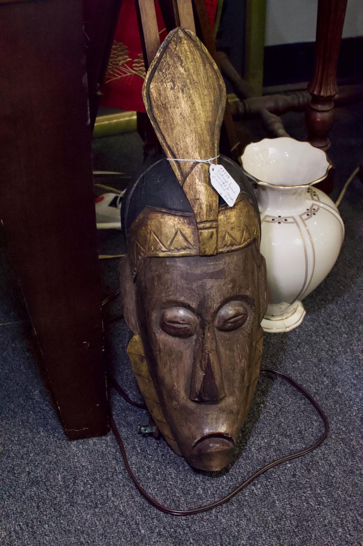 Shop Vintage hand carved & painted mask | Hunt & Gather