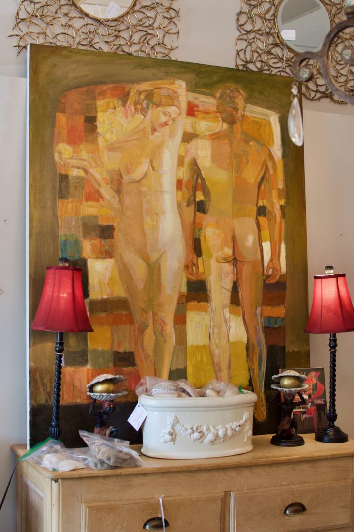 Shop Original oil on canvas by Zheng Li - “Relations” | Hunt & Gather