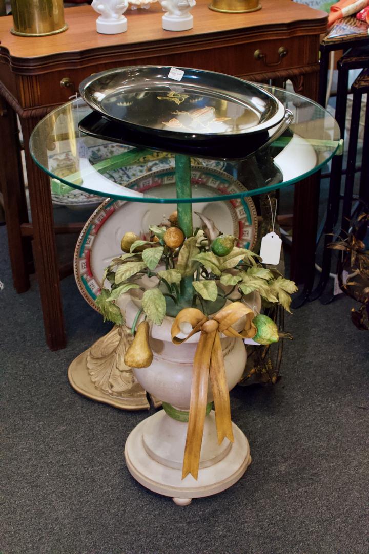 Shop Tole urn table | Hunt & Gather