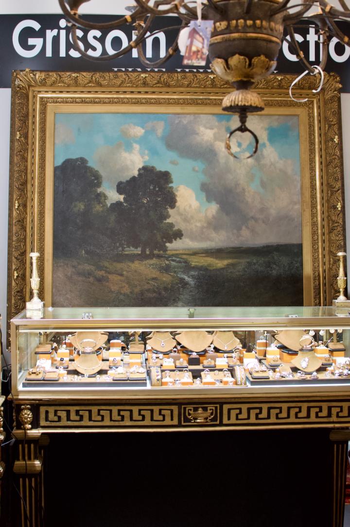Shop Large landscape oil on canvas “Sunshine & Shadow” | Hunt & Gather