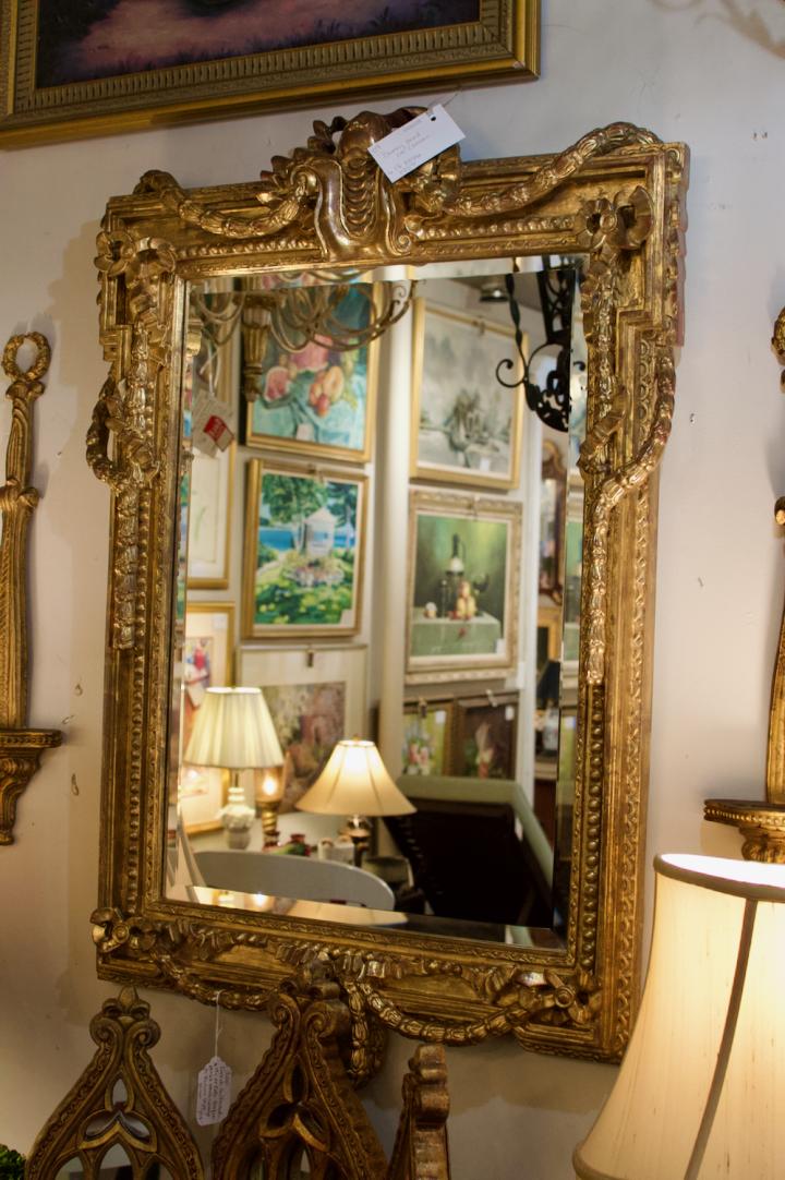 Shop French giltwood mirror | Hunt & Gather