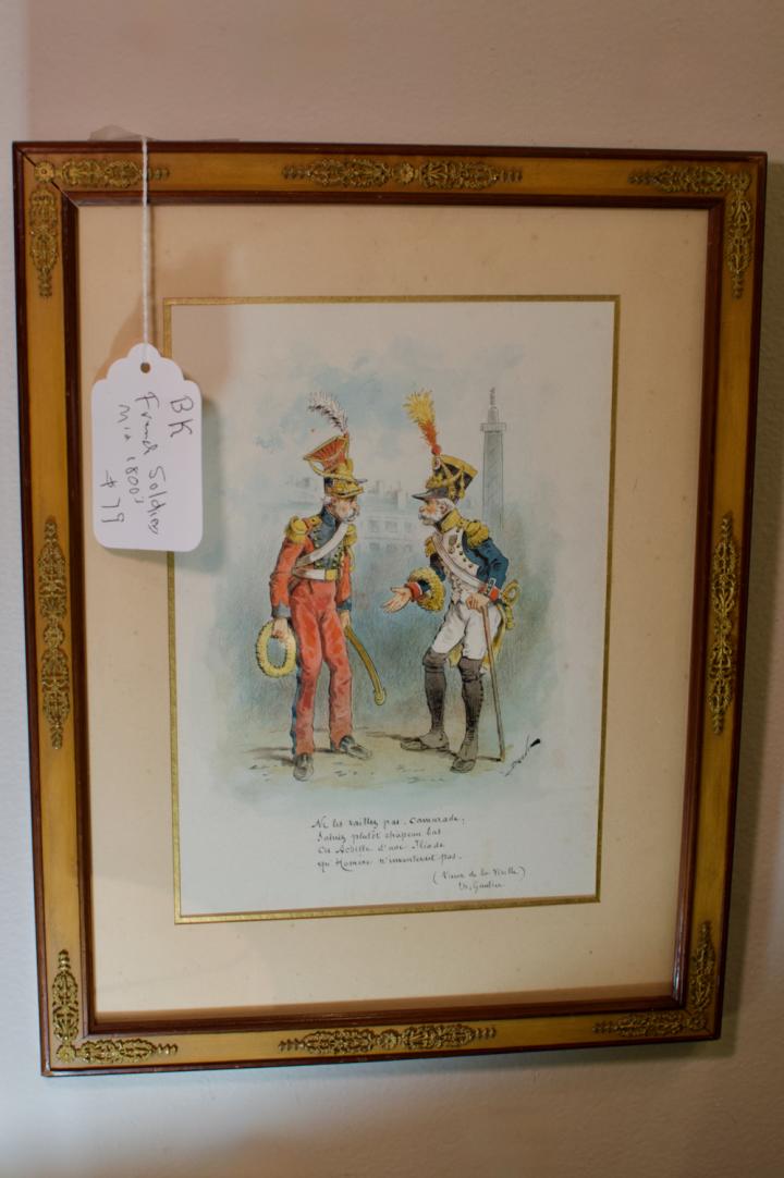 Shop French soldiers art - mid 1800s | Hunt & Gather