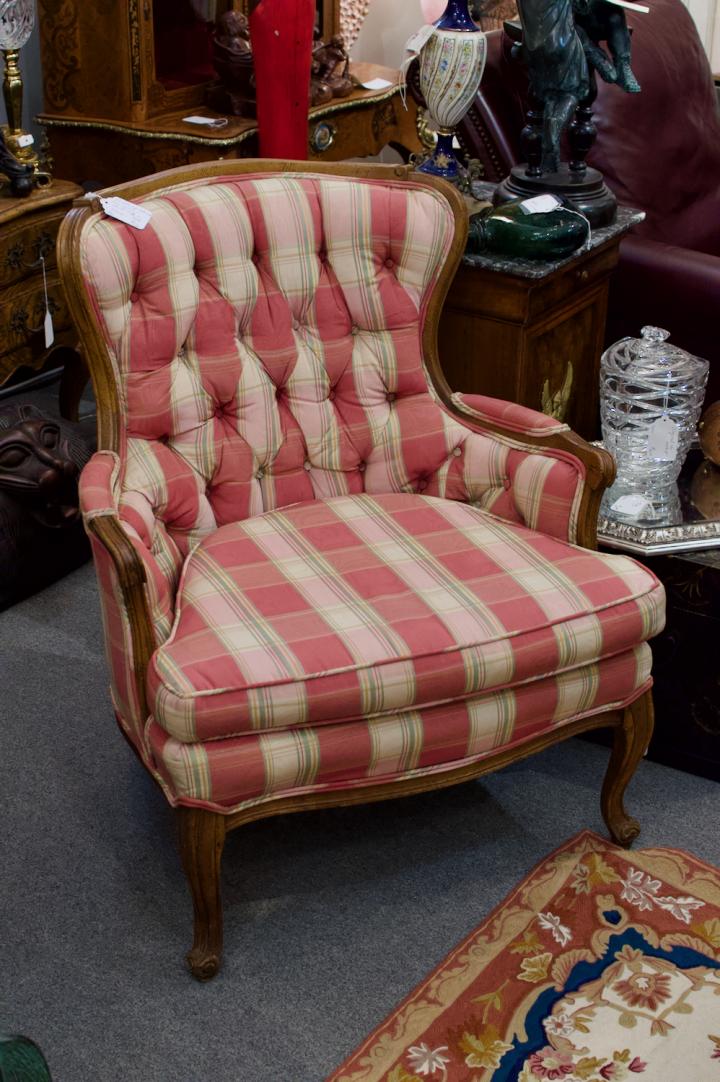 Shop Finely upholstered arm chair - French | Hunt & Gather