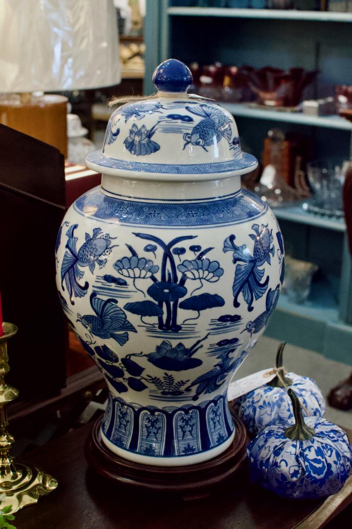 Shop Botanical ginger jar | Hunt & Gather