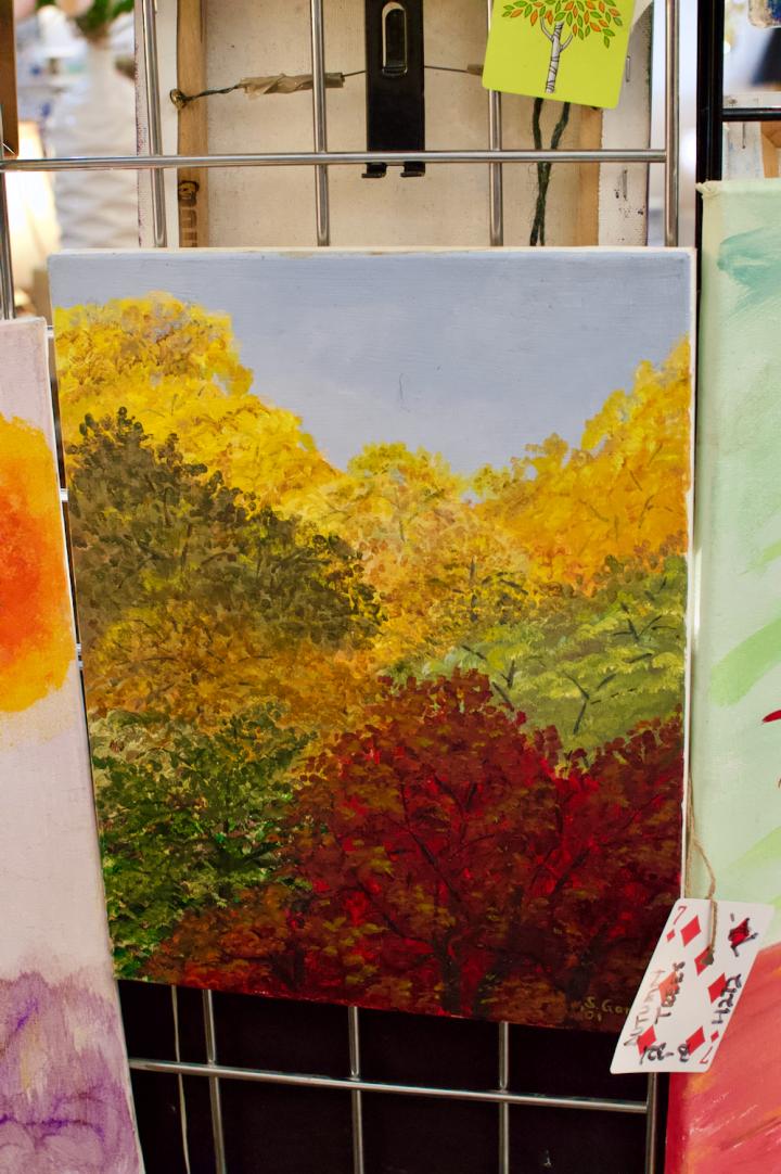 Shop Autumn trees oil on canvas | Hunt & Gather