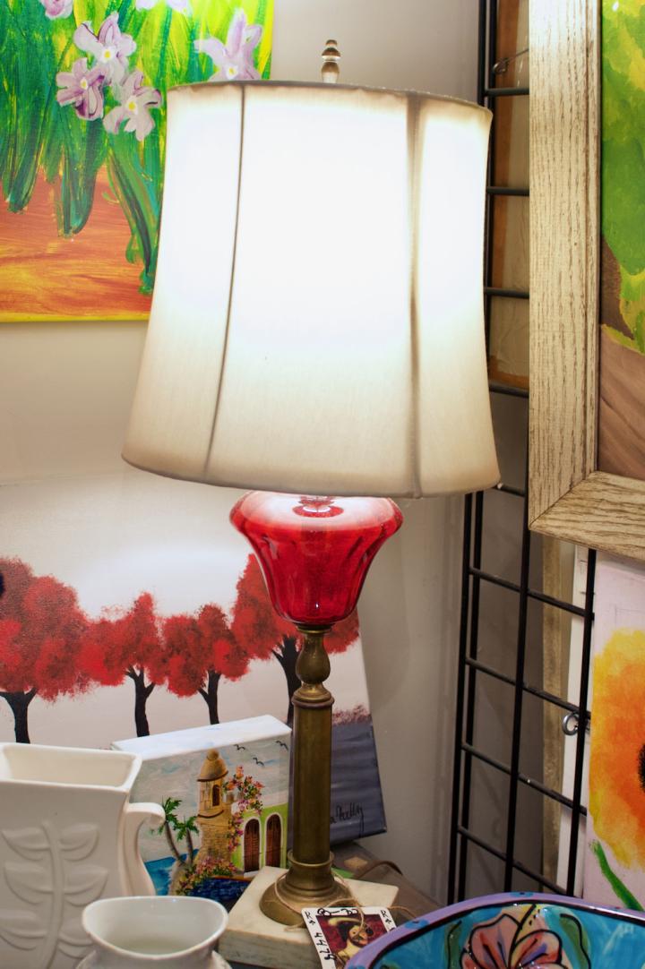 Shop Red lamp | Hunt & Gather