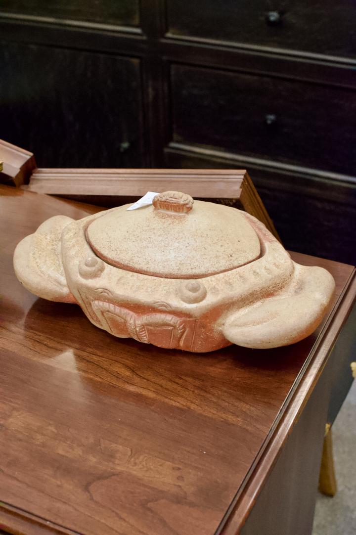 Shop Figural crab covered bowl | Hunt & Gather