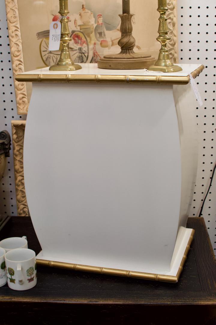 Shop Chelsea House faux bamboo trim drinks stand | Hunt & Gather