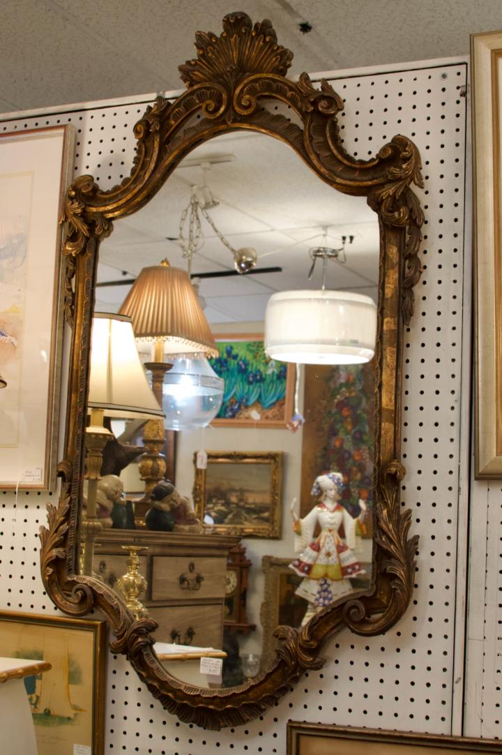 Shop Labarge carved mirror - made in Italy | Hunt & Gather