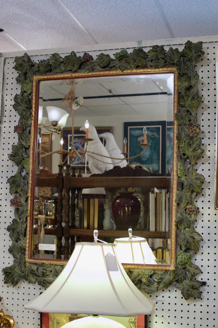 Shop Grapevine design beveled mirror | Hunt & Gather