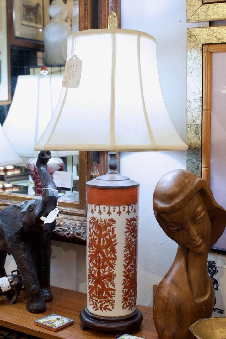 Shop Antique hat form vase into lamp | Hunt & Gather