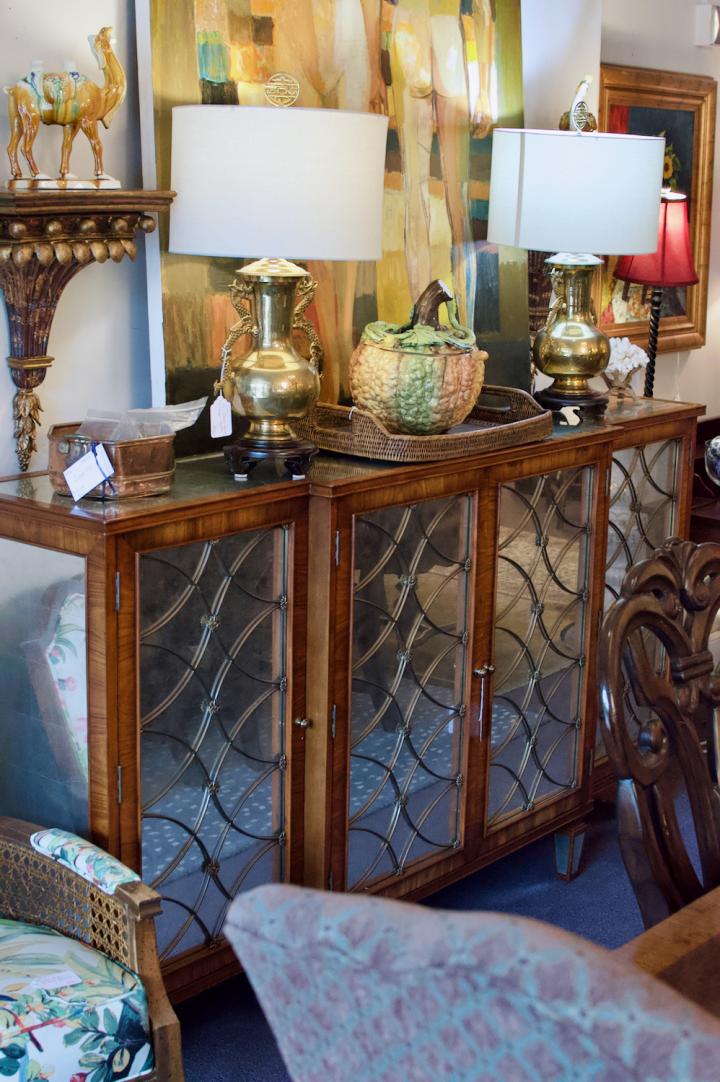 Shop John Richard’s mirrored console | Hunt & Gather