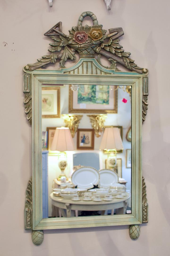 Shop Ornate Louis XVI style mirror | Hunt & Gather