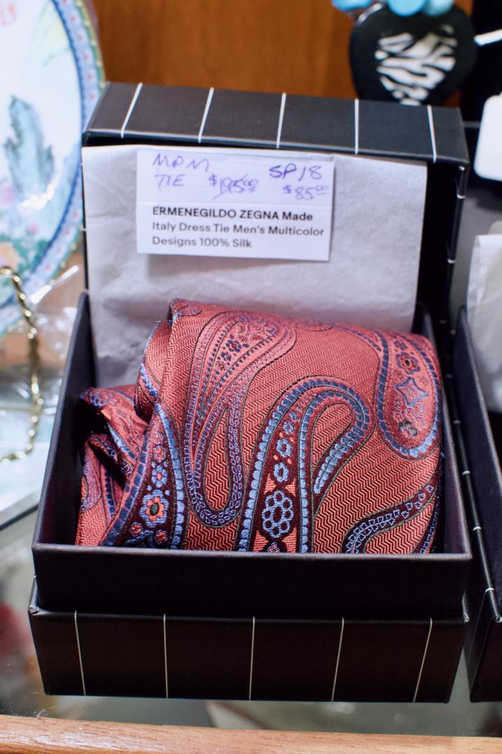 Shop Ermenegildo Zegna made Italy dress tie | Hunt & Gather