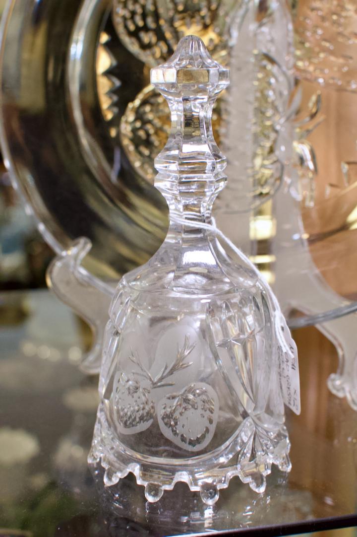 Shop Lead crystal bell - strawberries | Hunt & Gather