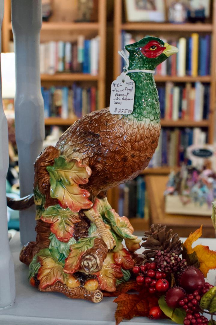 Shop Fitz & Floyd pheasant w/ autumn leaves | Hunt & Gather