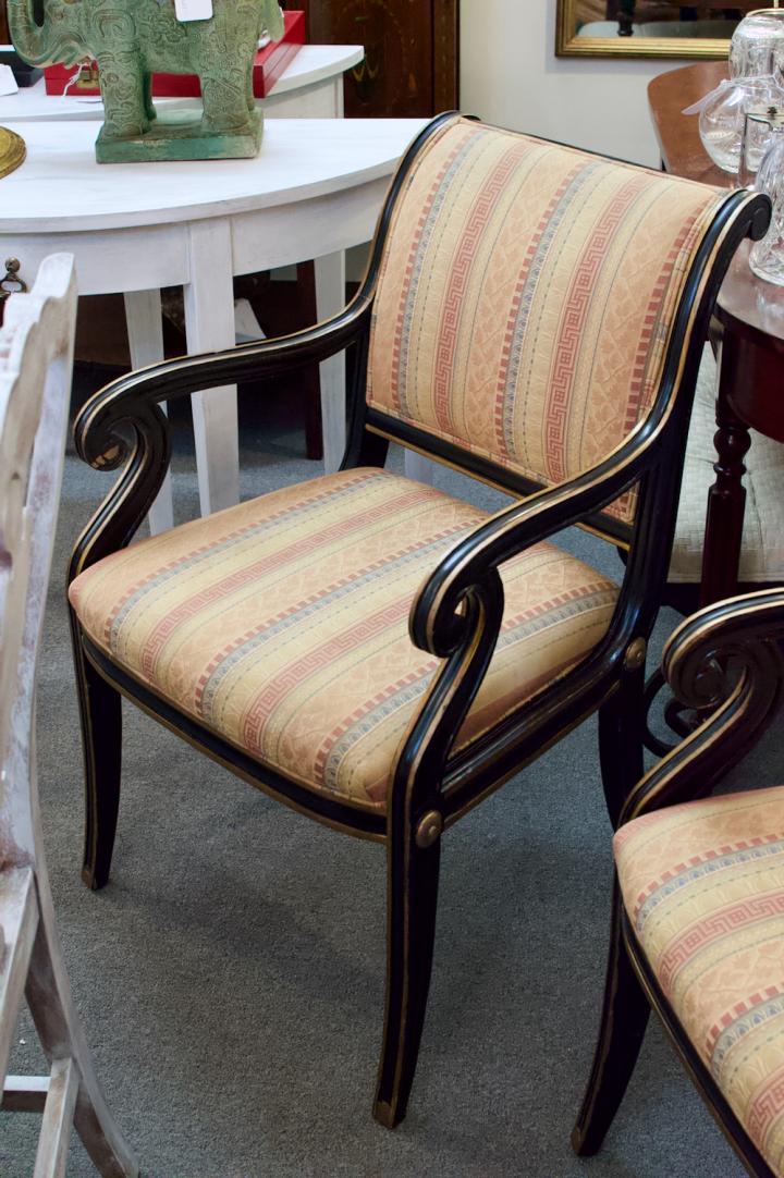 Shop Pair of black chairs | Hunt & Gather