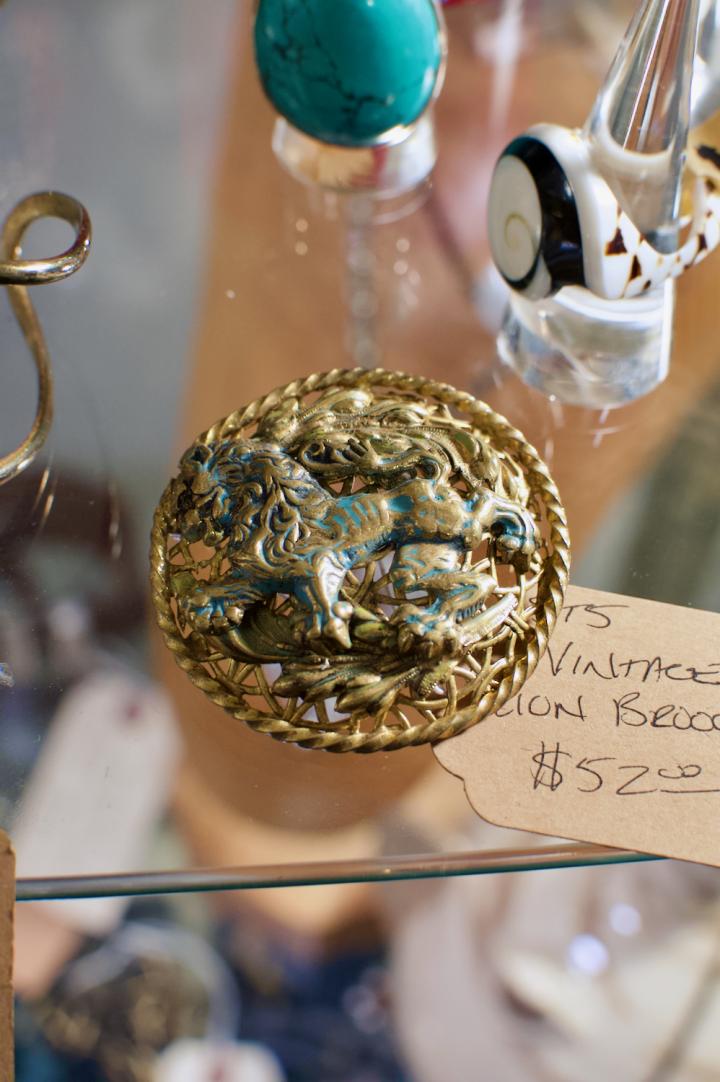 Shop Lion brooch | Hunt & Gather