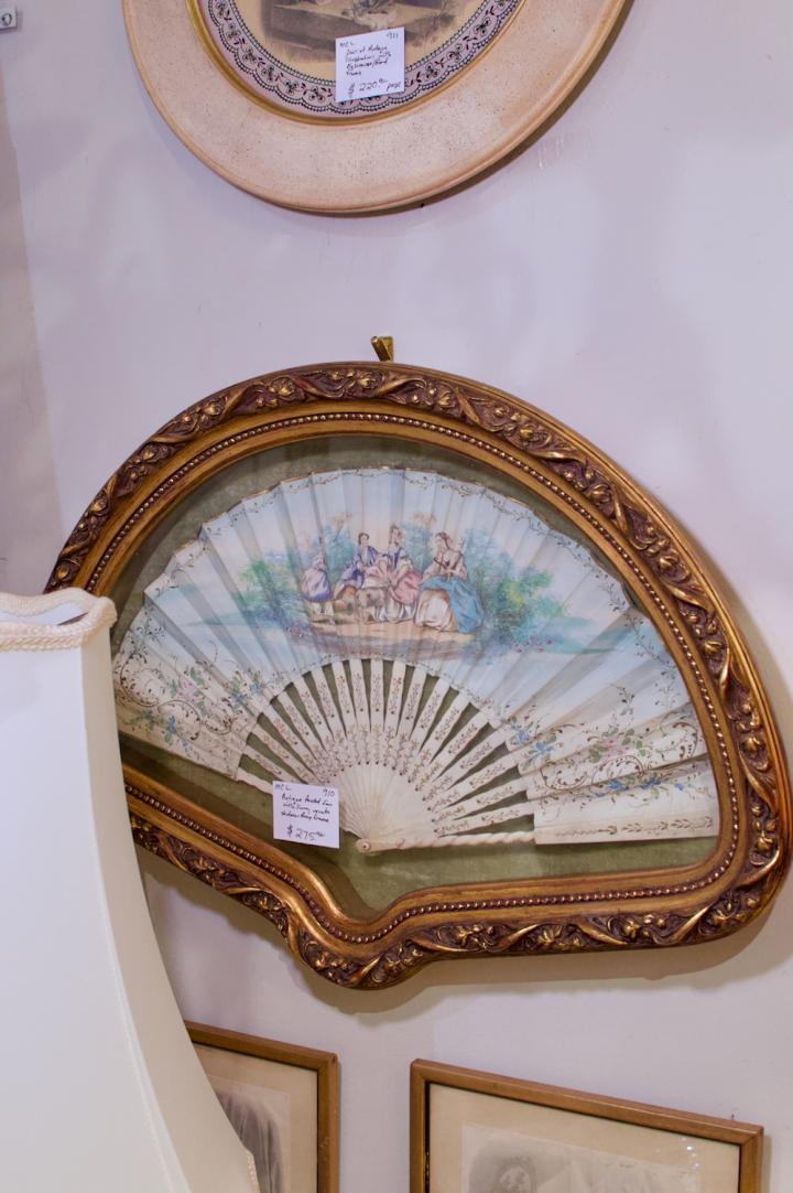 Shop Antique painted fan | Hunt & Gather