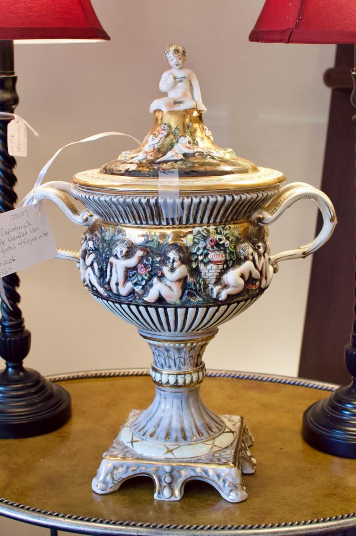 Shop Large Capodimonte double handled urn | Hunt & Gather