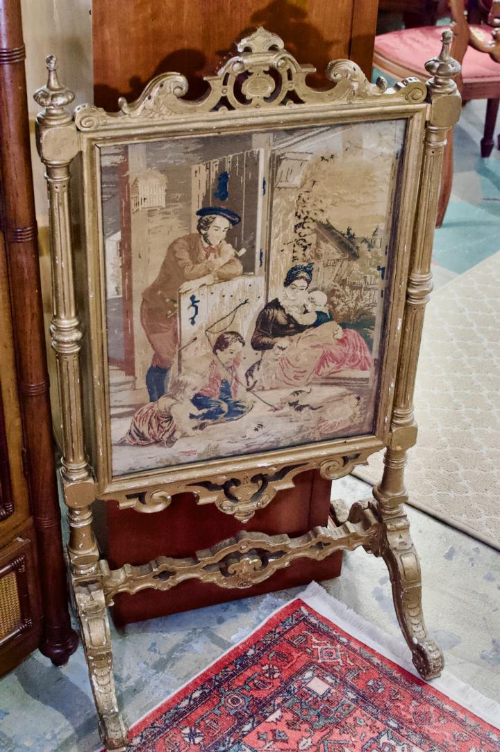 Shop Gold gilt fireplace screen | Hunt & Gather