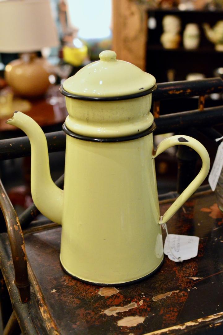 Shop Yellow "Biggin" French coffee pot | Hunt & Gather