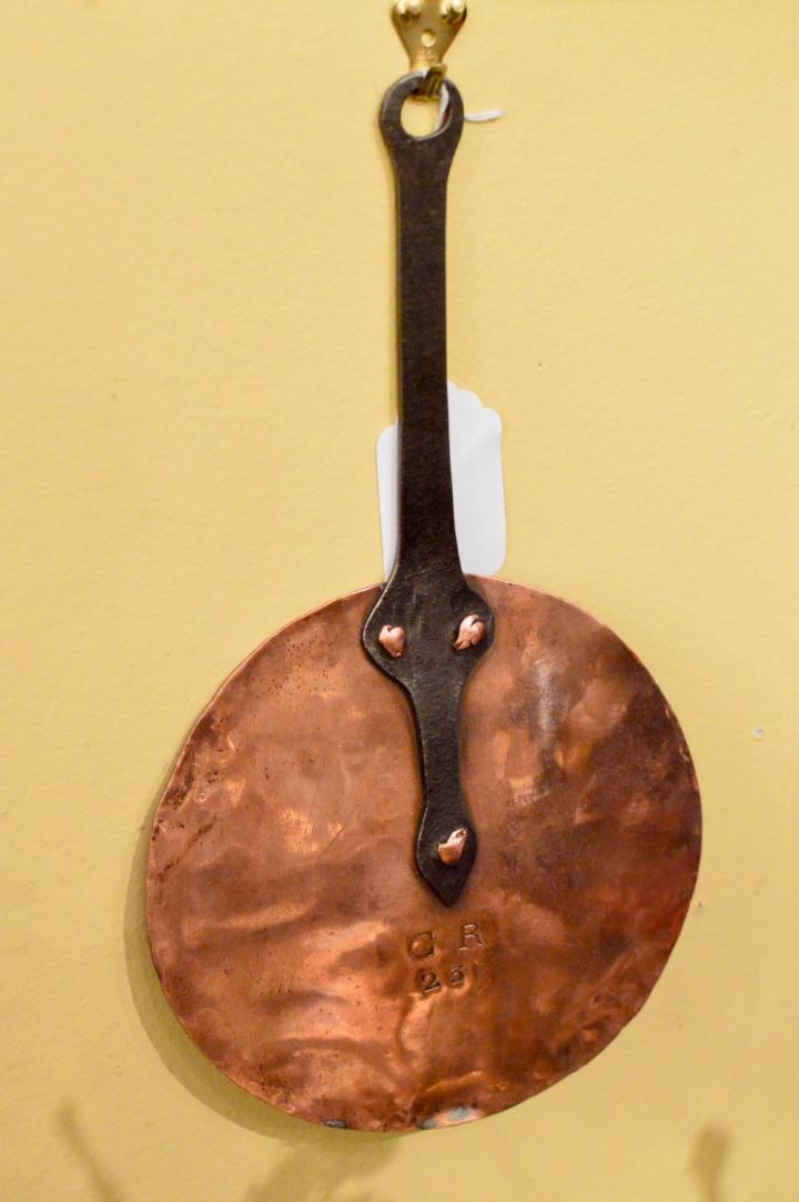 Shop French flat copper hanging lid | Hunt & Gather