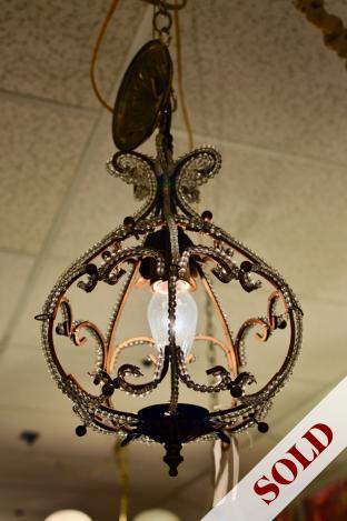 Cute vintage style small chandelier