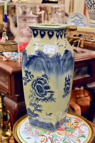 Tall Chinese vase