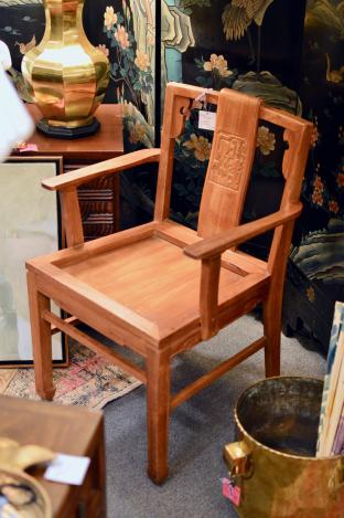 Oriental arm chair