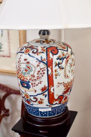 Colorful Asian lamp