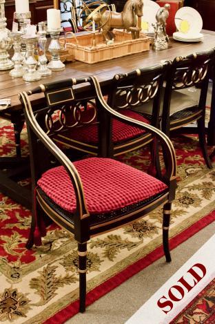 Baker Charleston Collection chairs - 8 side / 2 arm