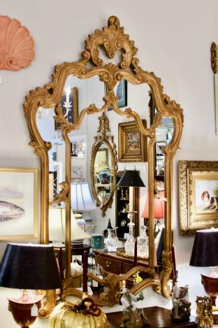 Ornate Italian mirror