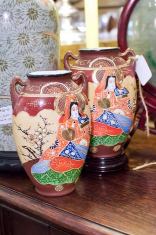 Pair of vases made in Japan