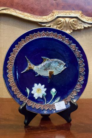Circa 1870 fish plate