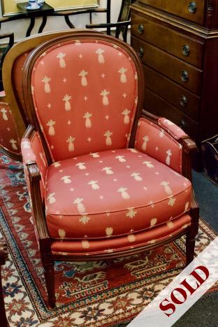 Pair of Bergere arm chairs