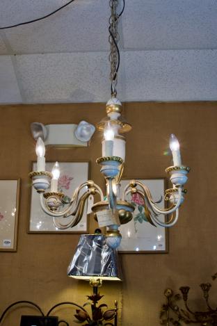 Italian Florentine chandelier